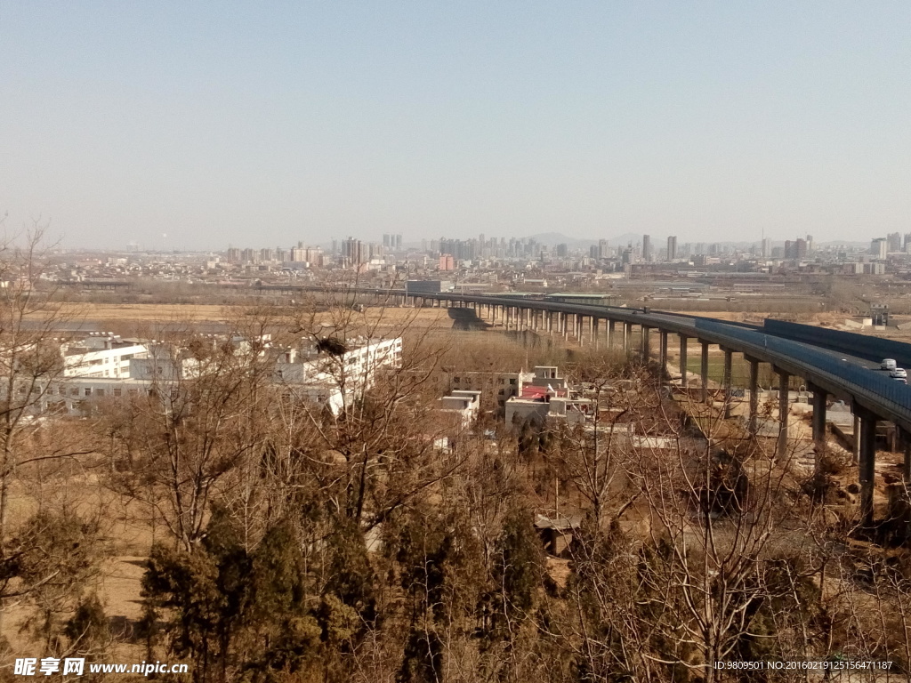 城市大桥风景