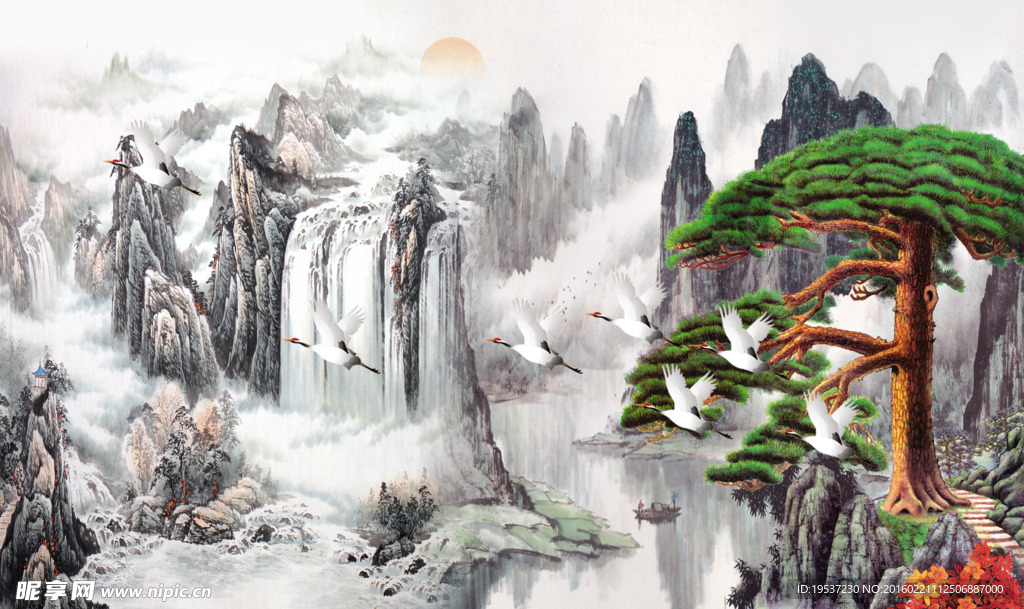 山水画