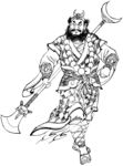 西游记人物  白描
