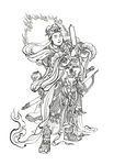 西游记人物白描