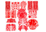 猴年剪纸图案