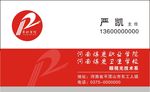 平职学院严凯名片