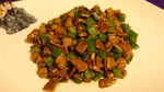 青椒茶干炒肉丁