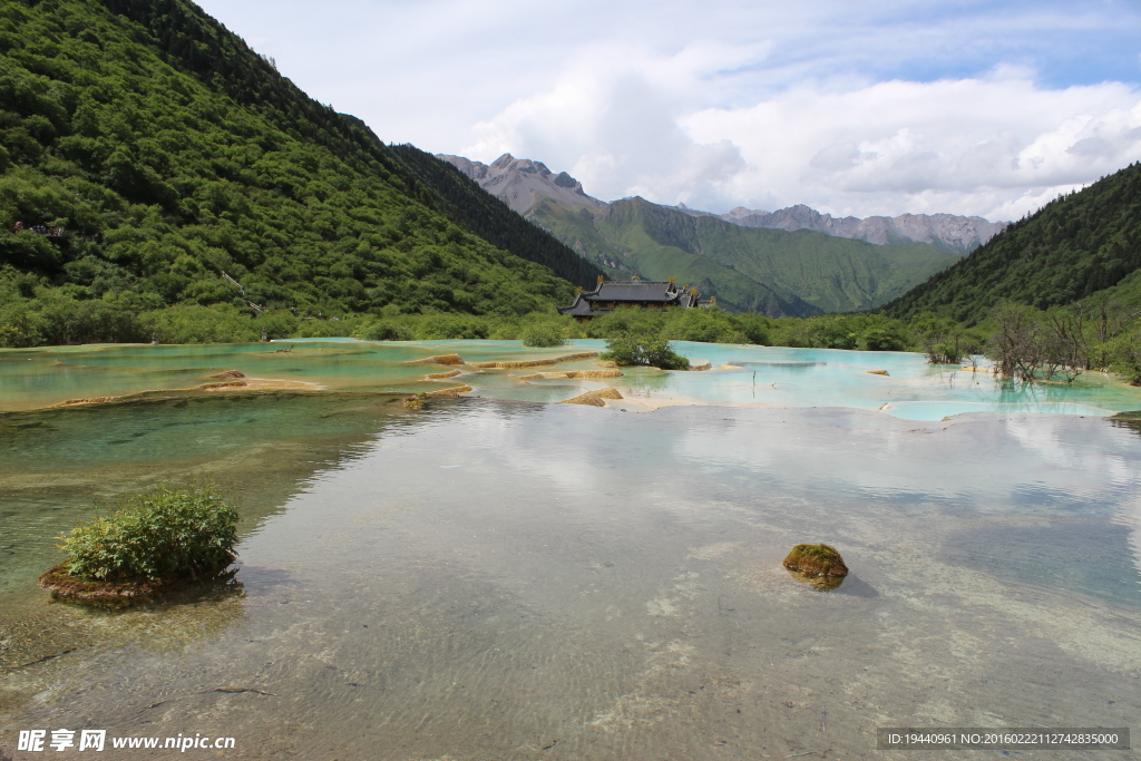 九寨沟 山水