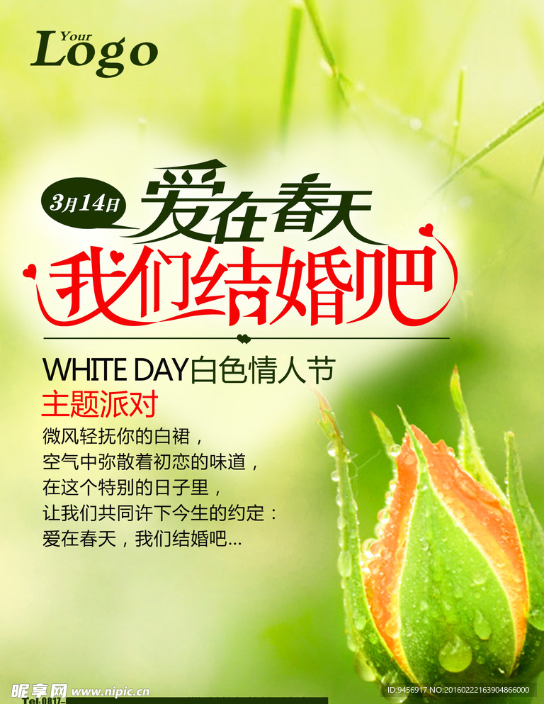 爱在春天我们结婚吧