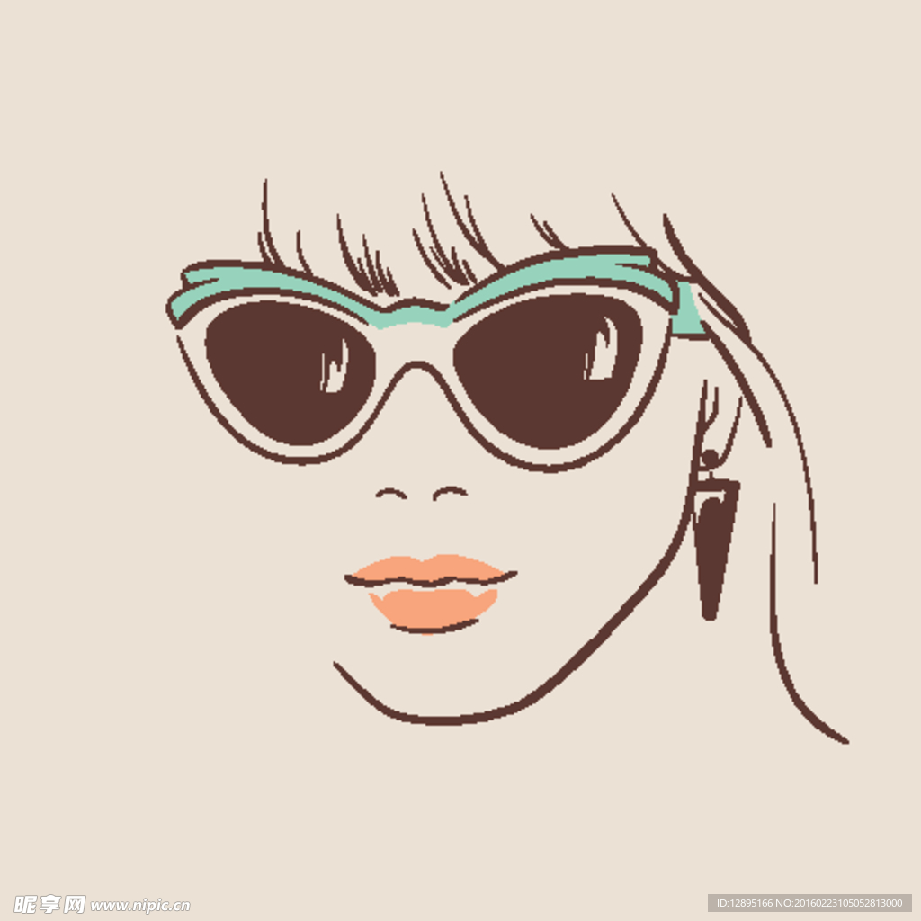 美女插画