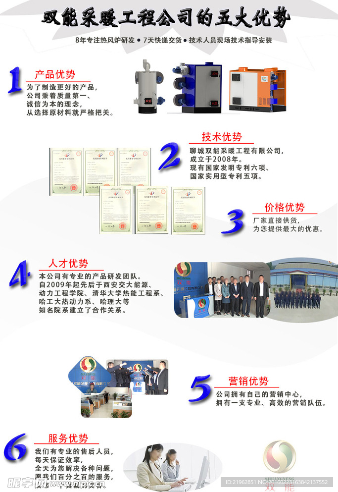 公司优势图 画册设计