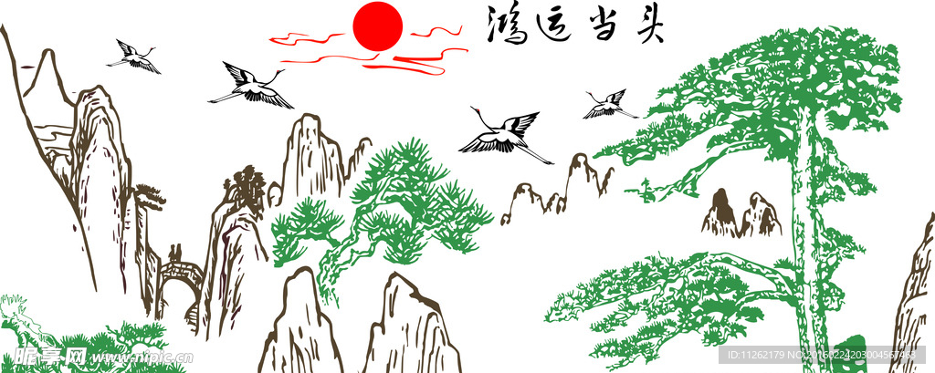 背景墙画面