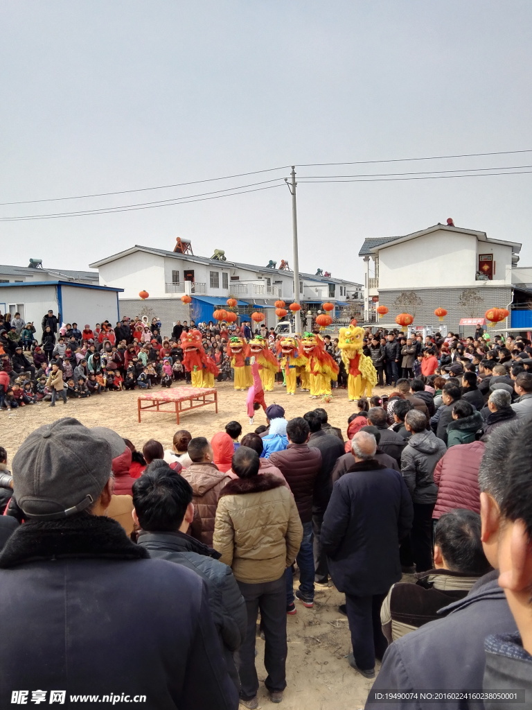元宵节舞狮大会