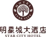 明星城大酒店logo
