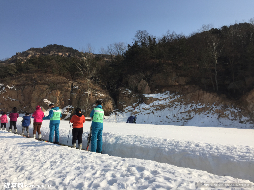 冬季滑雪