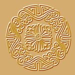 立体花纹