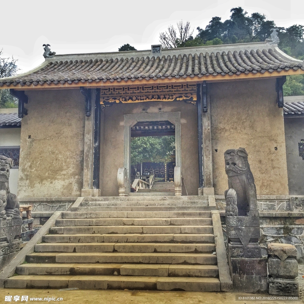 古建筑 景区 寺庙