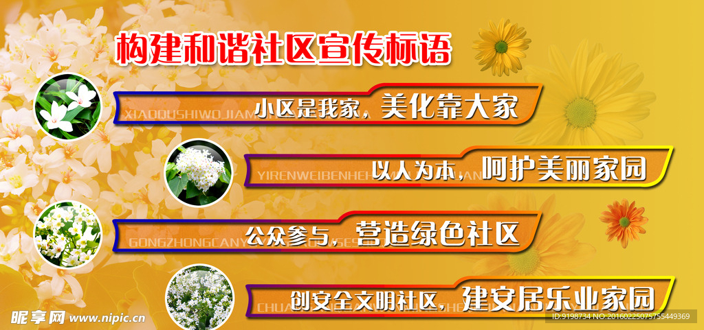 社区宣传