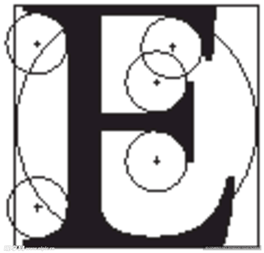 矢量  字母