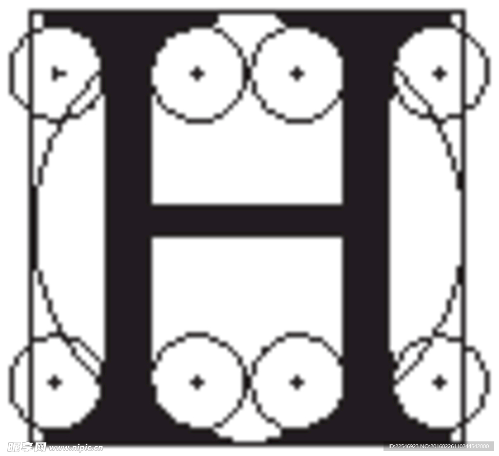 矢量  字母
