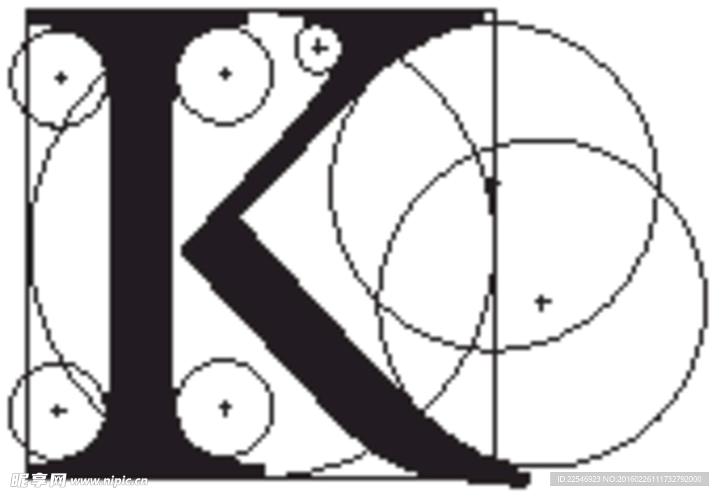 矢量  字母