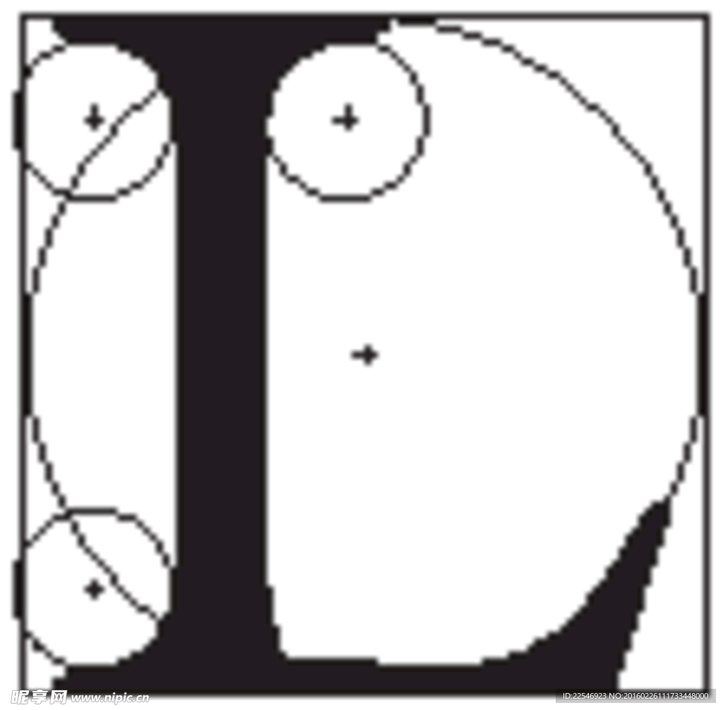 矢量  字母