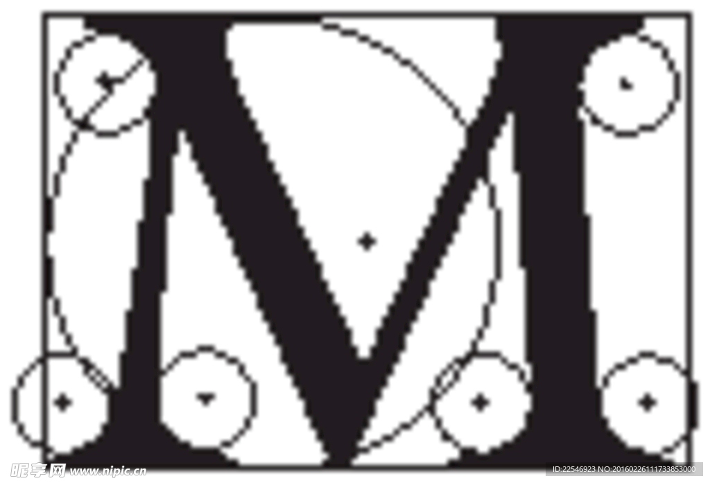 矢量  字母