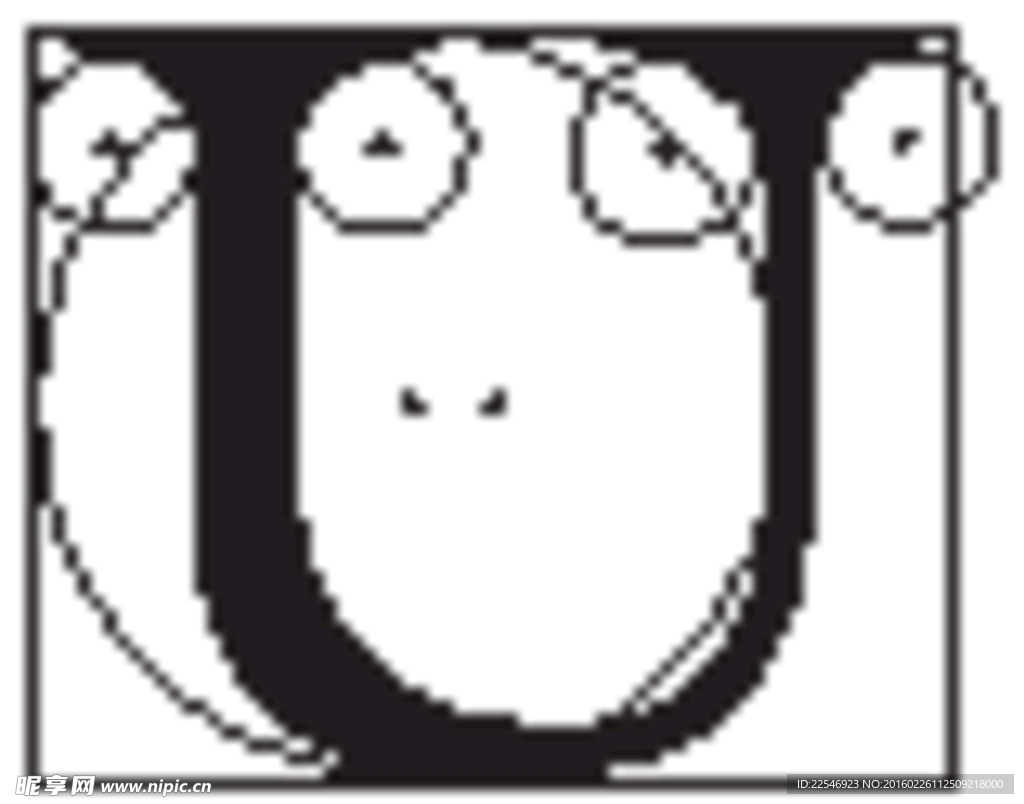 矢量  字母