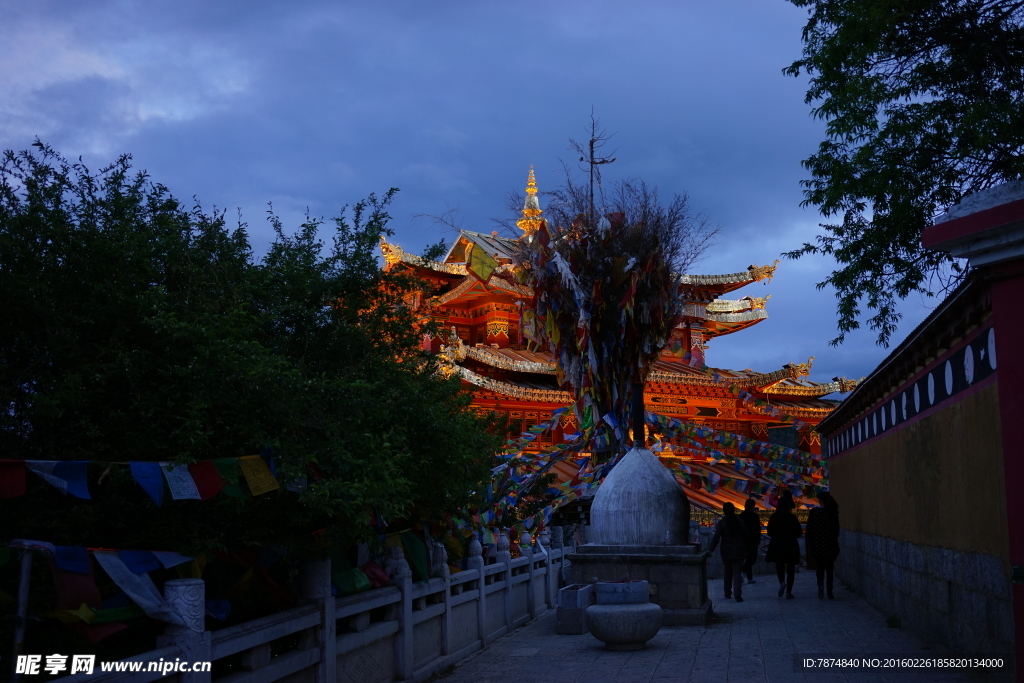 香格里拉夜景