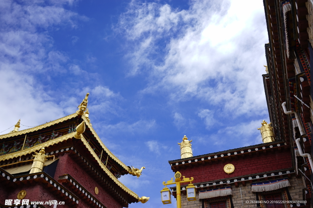 香格里拉松赞林寺