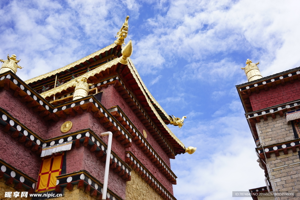 香格里拉松赞林寺