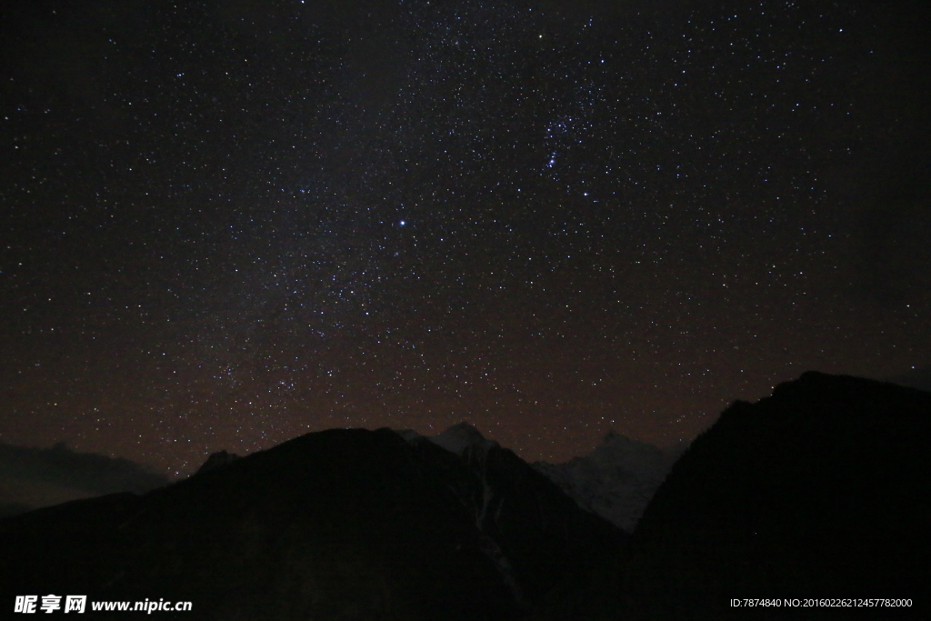 梅里雪山星空