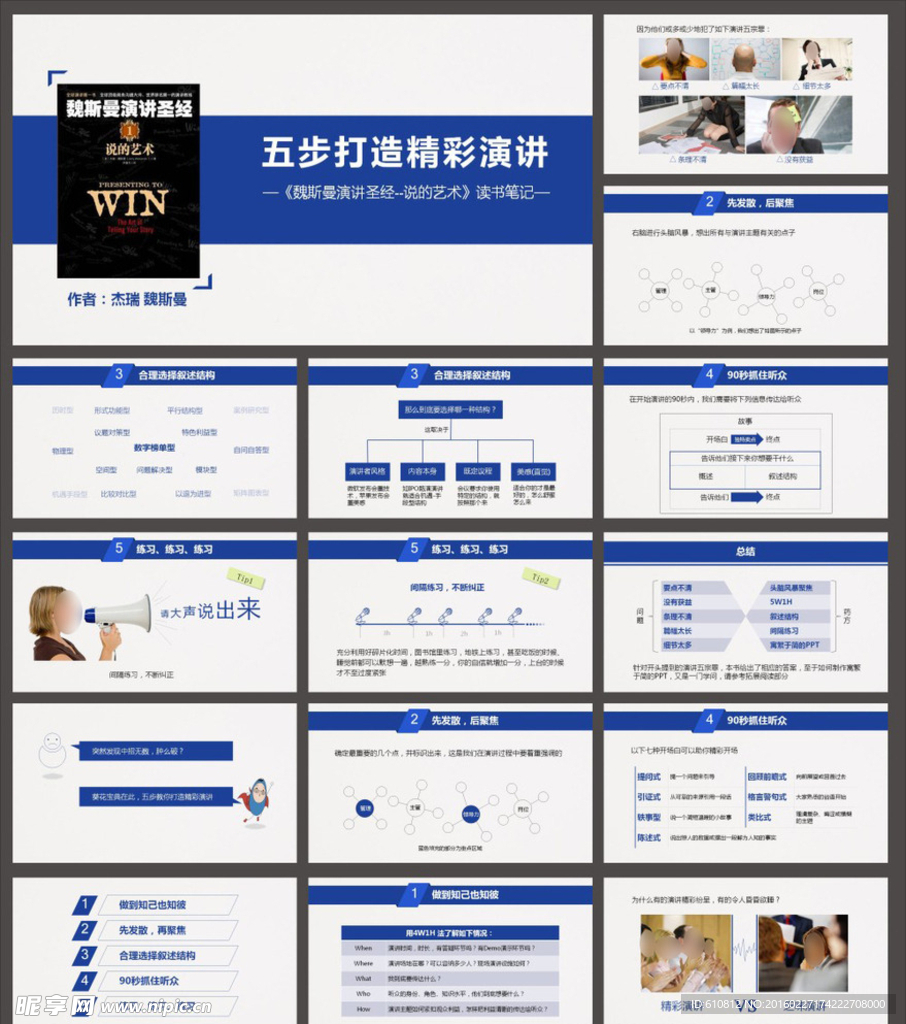 读书笔记PPT