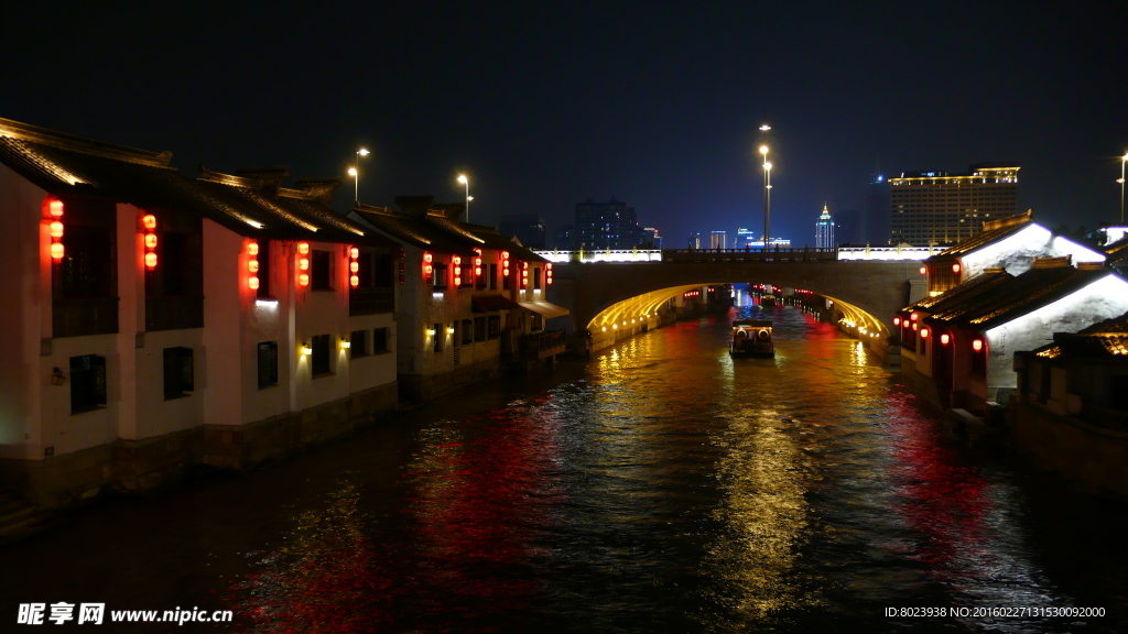 南长夜景