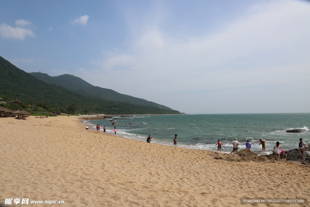 大东海风景区海滨