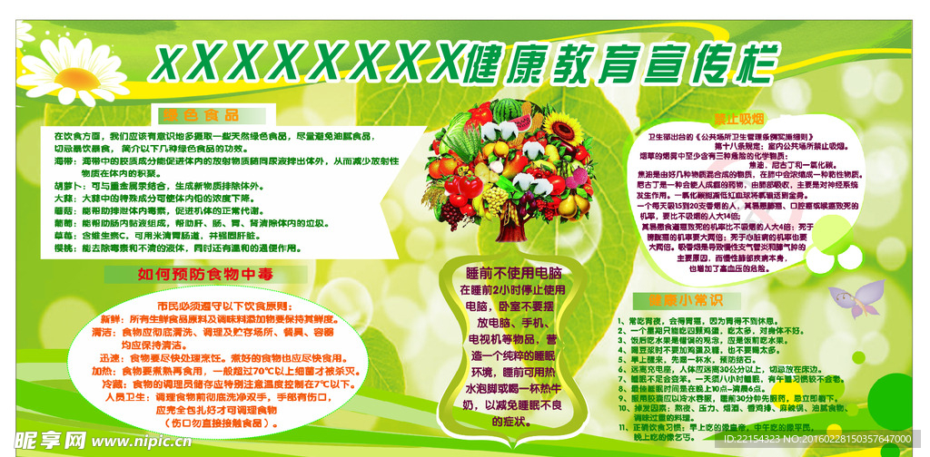 健康教育宣传栏