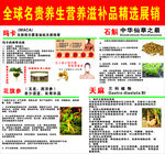 全球名贵养生药材海报