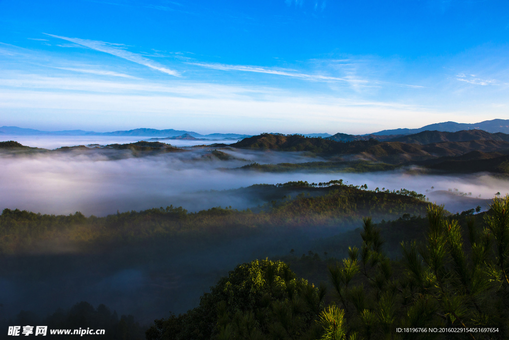 石塘县华山风光