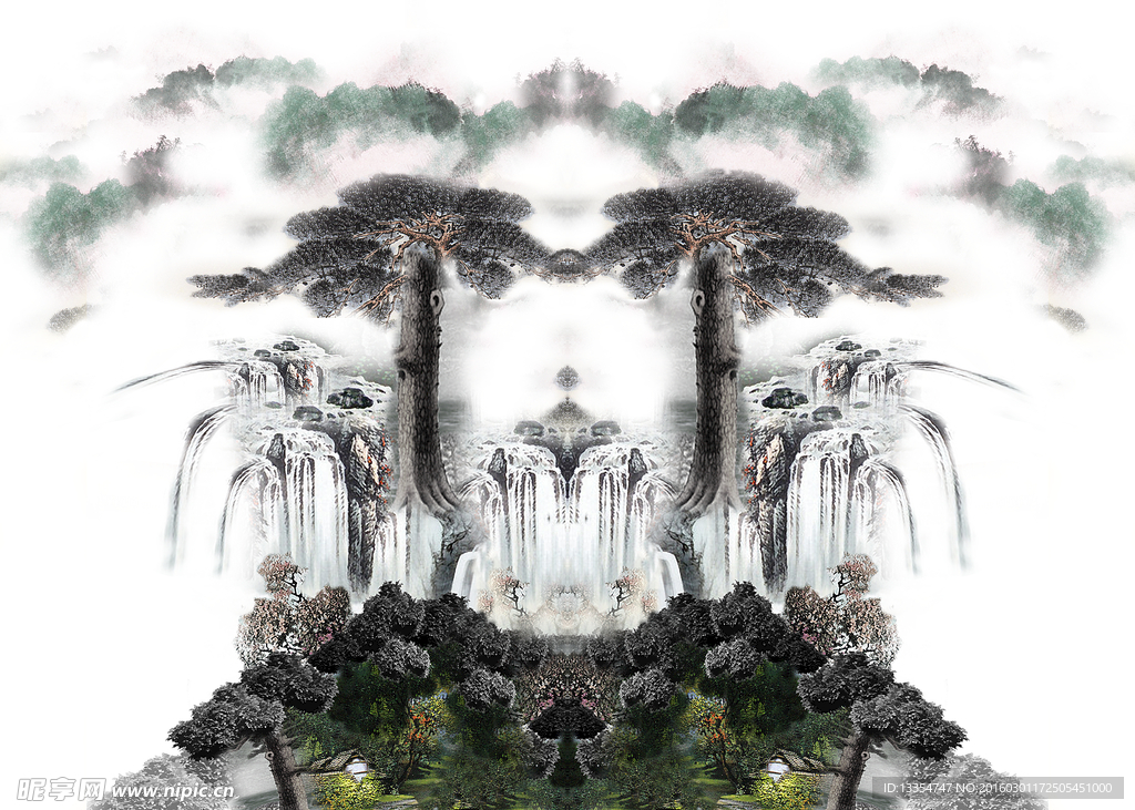 水墨画
