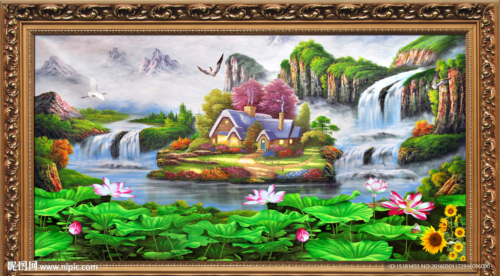 油画风景
