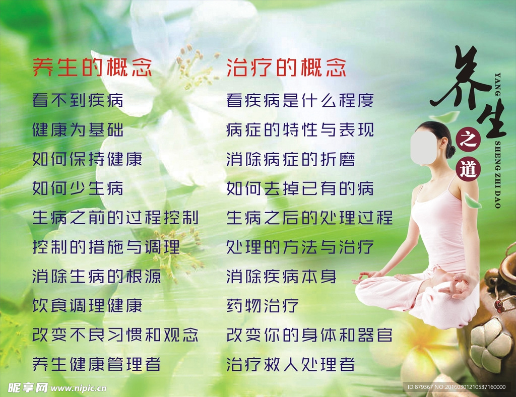 源活养生海报