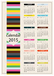 2015年日历矢量