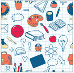 学校用品矢量图形