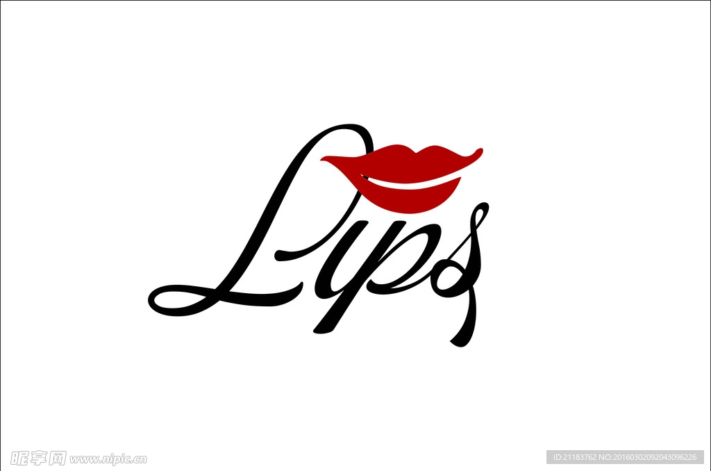 红唇 logo