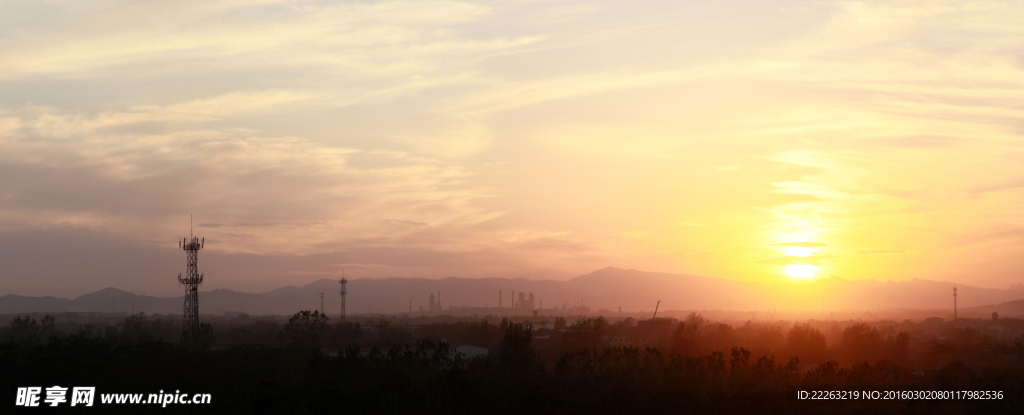 夕阳西下