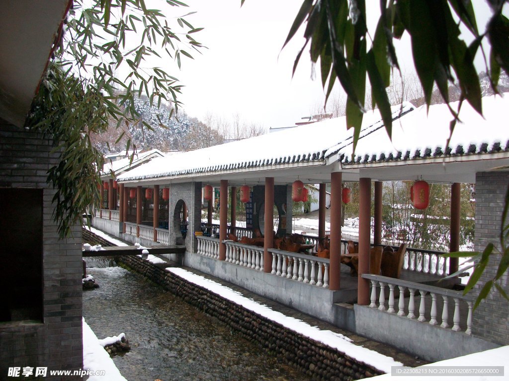 雪景酒店