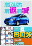 汽车返现宣传单页