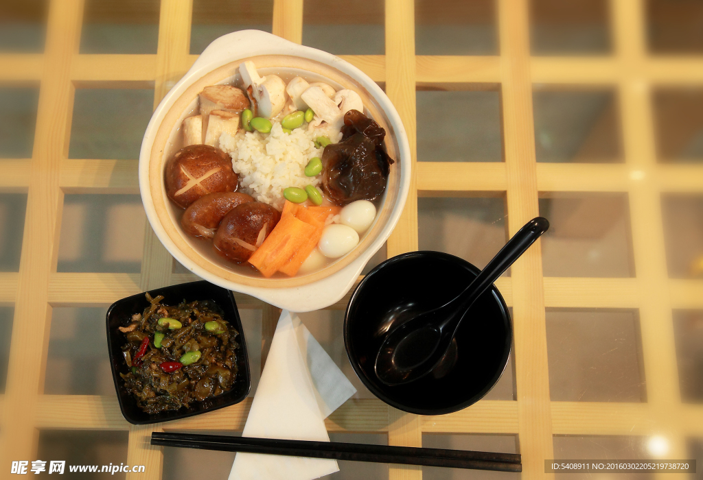 菌菇泡饭