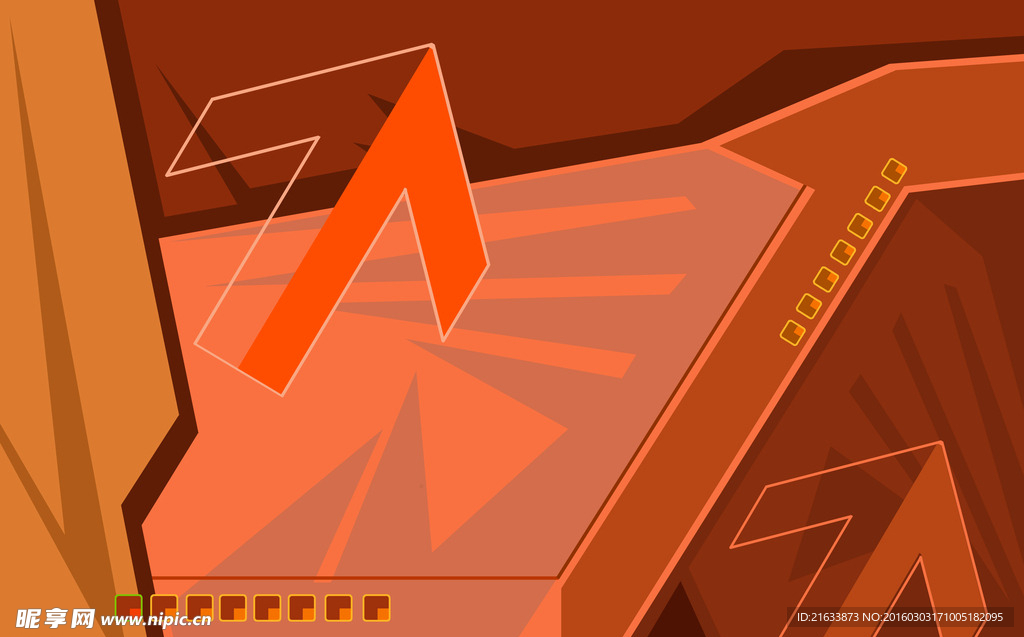 设计背景 插画 动漫 色彩