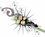 矢量时尚花纹生长符号素材