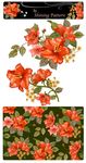 矢量生长花纹背景底纹