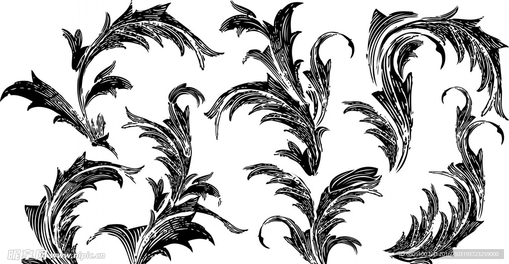 矢量艺术纹理素材