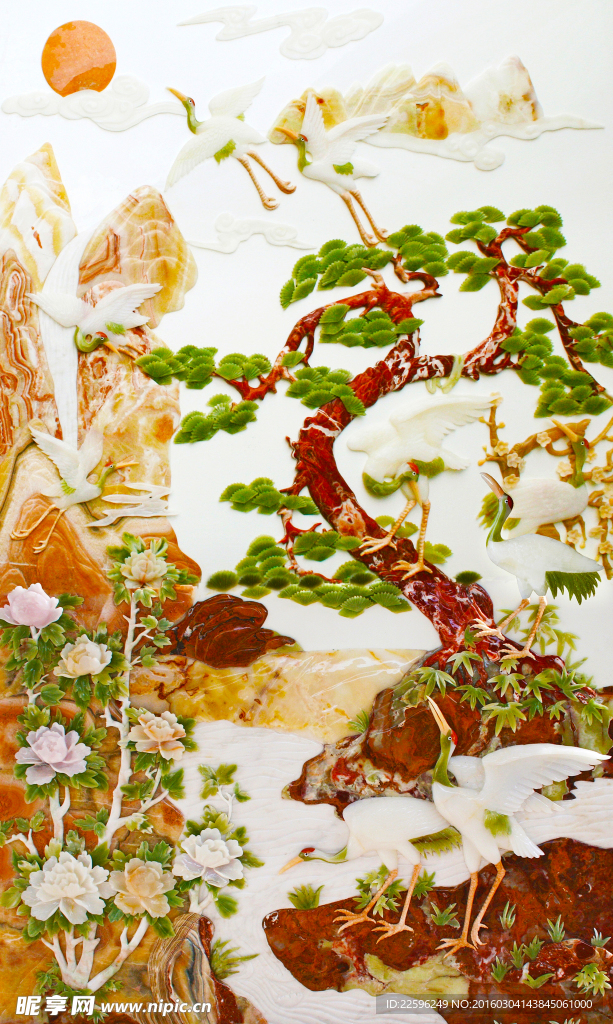 高清图 玉石画