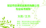 绿色高档  公司名片   素